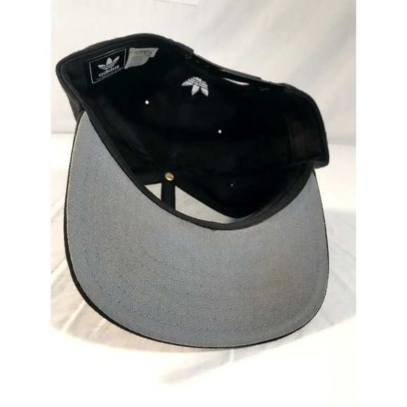 Adidas Originals Hat Mens One Size Adjustable Black - Picture 6 of 9